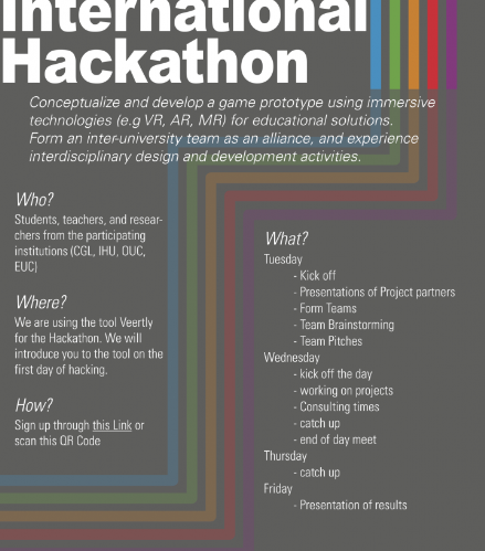 AUGMENTED REALITY AND ARTUTOR AS A TOOL FOR THE 1ST INTERNATIONAL HACKATHON OF IMTECH4ED
