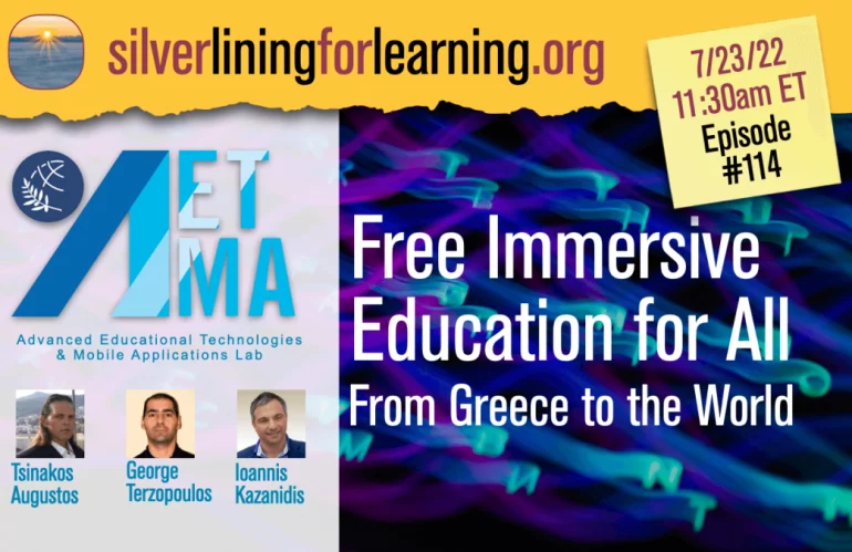 Free Immersive Education for All: From Greece to the World